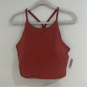 Old Navy Light Support PowerSoft Longline Sports Bra